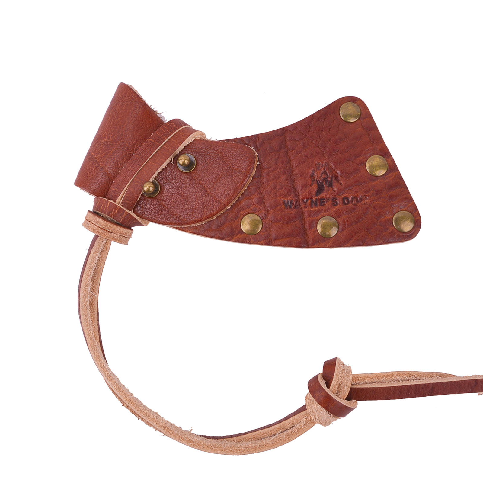 Hunting Holster Leather Axe Hatchet Blade Cover Axe Head Sheath Case in Brown