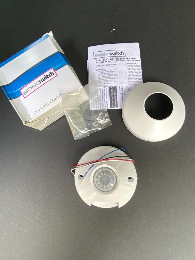 1 Acuity Sensorswitch "CM 9P" Ceiling Mount occupancy motion sensing switch