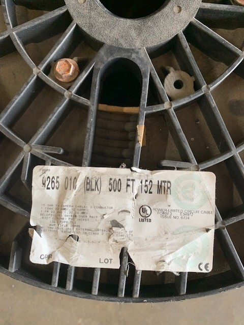 9265 010 500 BELDEN WIRE