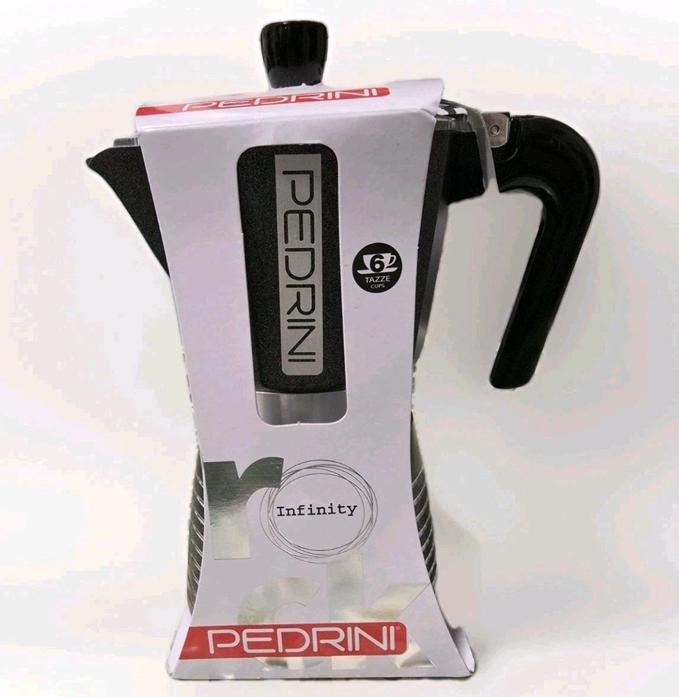 Infinity Espresso Machine Black Capacity 6 Cups