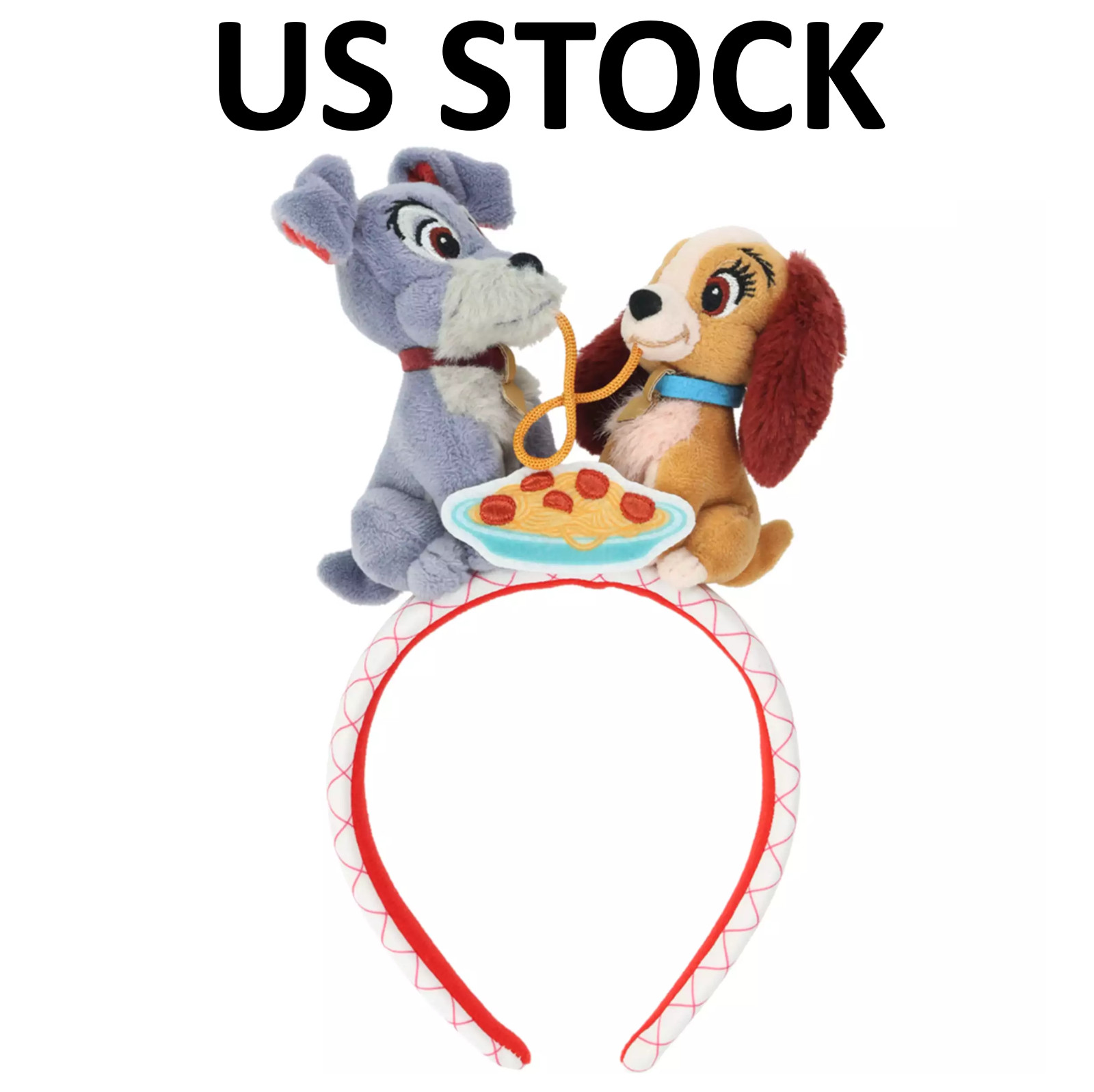 Tokyo Disney Resort Lady and the Tramp Ear Headband Japan【US STOCK】
