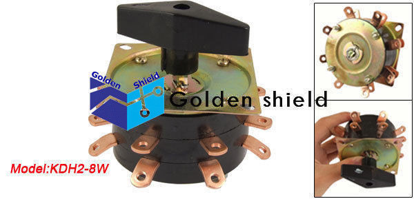 KDH2-8W 40A Welding Machine 2 Layer Change Over Switch 16 Terminals #