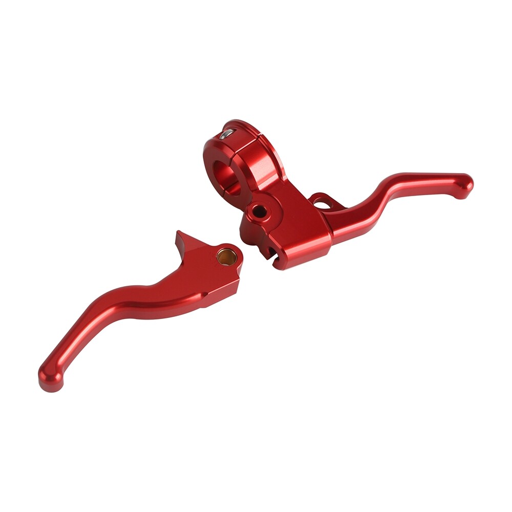 Easy Pull Clutch & Brake Levers For Harley Dyna Street Bob FXDB Low Rider 96-17