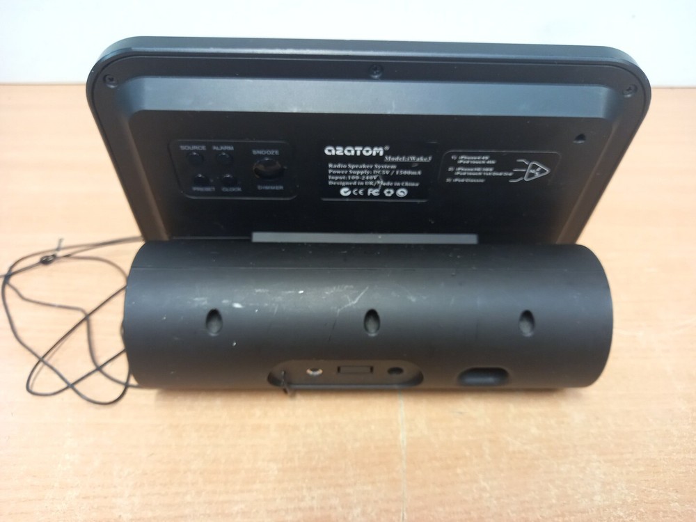 Azatom I wake 3 Radio Speaker System - Black - Unit Only