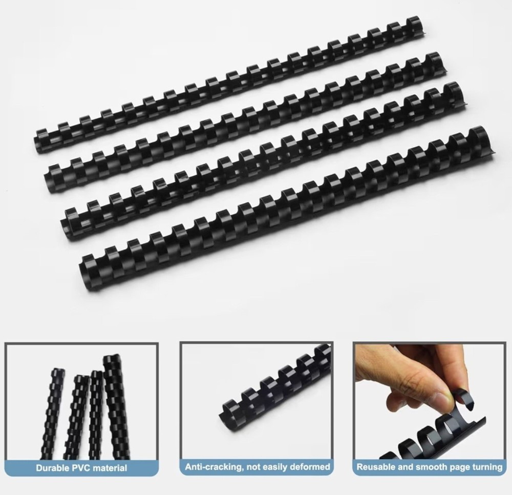 Ibico Flexible & Durable Plastic Binding Combs