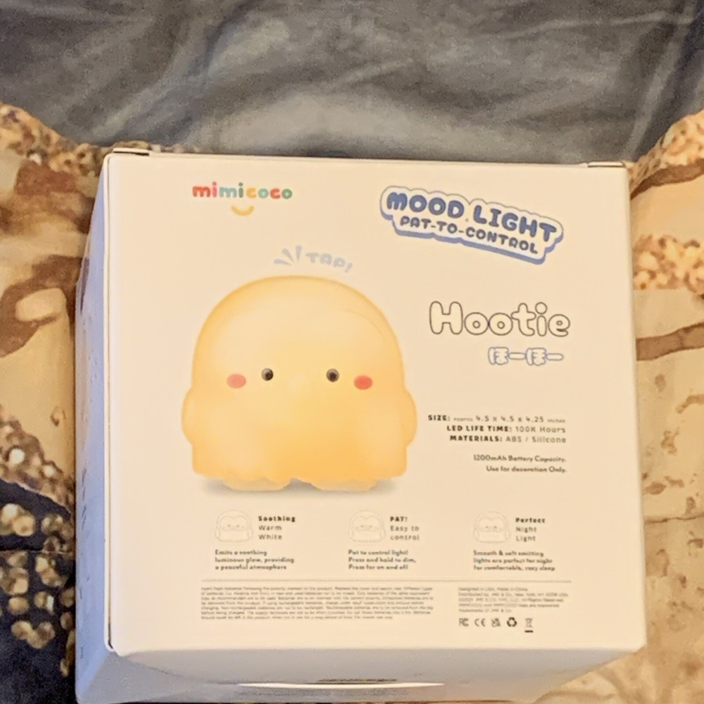 MimiCoco OWL Mood Light Warm Ambient Light Cute Nice Gift