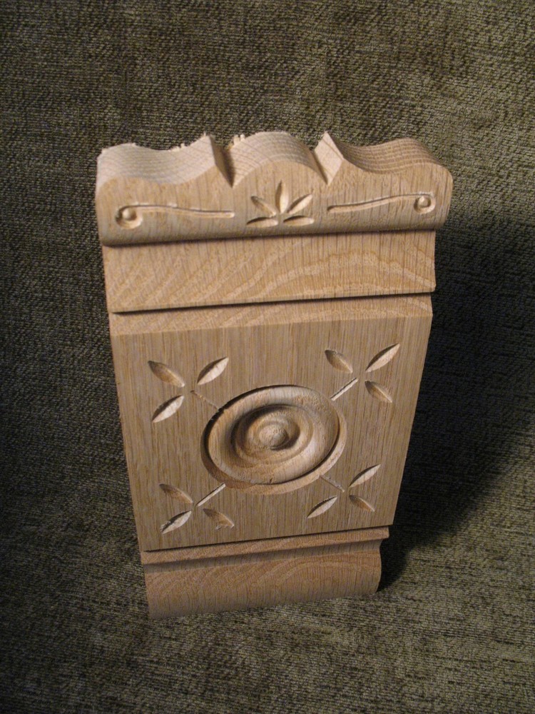 VICTORIAN SOLID OAK REPRODUCTION PLINTH BLOCKS ... SET OF 4 .. MORE AVAILABLE