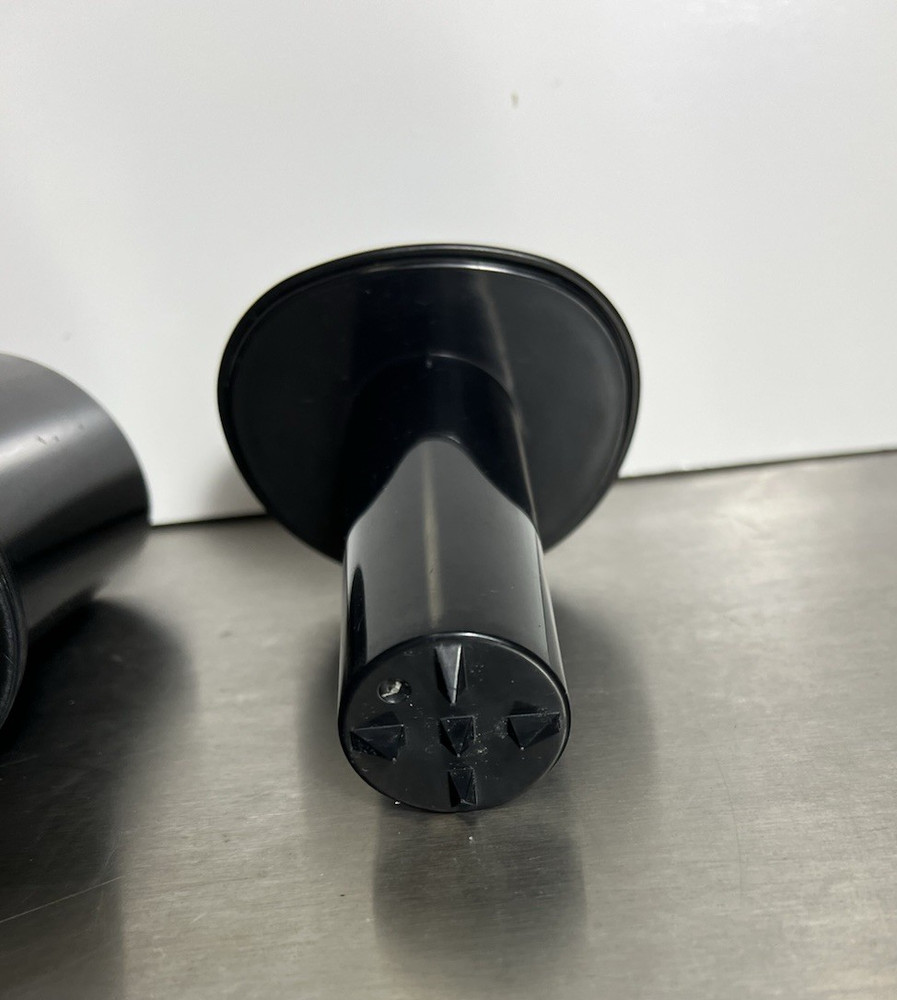 Veggie Bullet VB-102 Outer & Inner Pusher Replacement Part Black 2 Piece