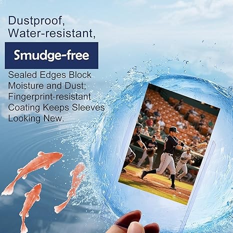 Hard Plastic Trading Card Toploaders