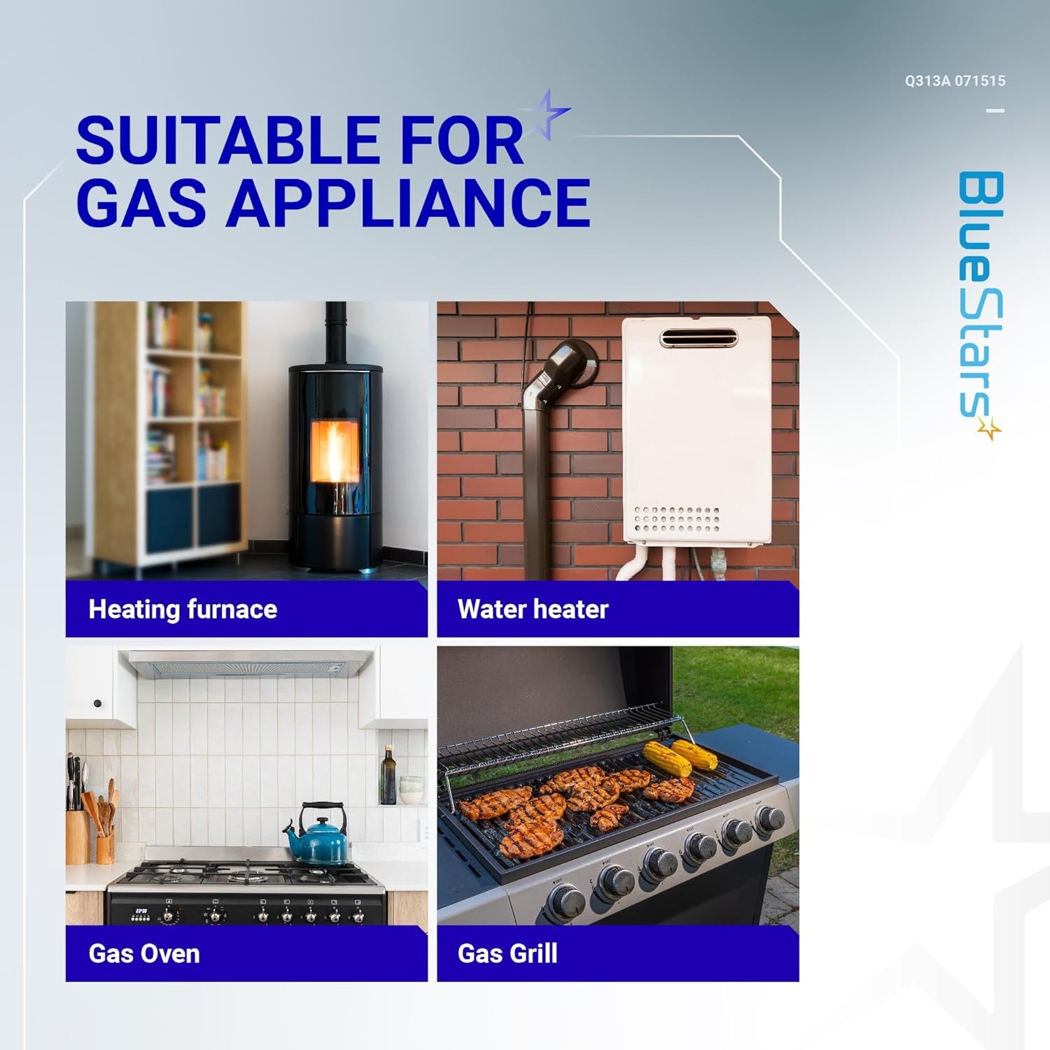 For Migali/Atosa FRYER THERMOPILE 24" 60cm Part# 301030006 High Quality US Stock