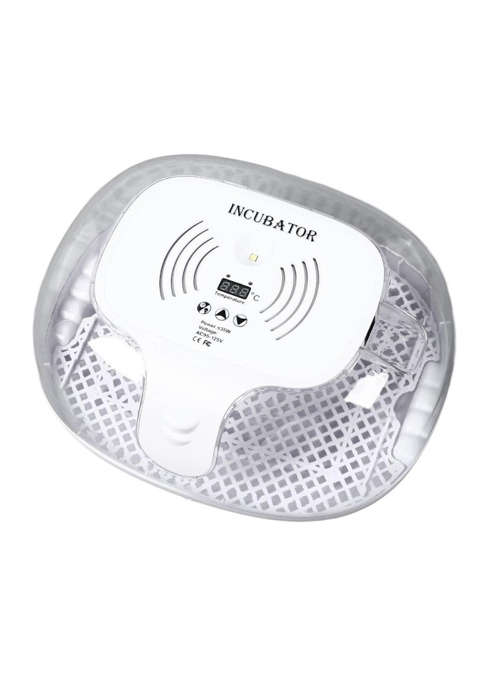 Automatic Egg Flipper LED Egg Candle, Adjustable Egg Tray - Open Box