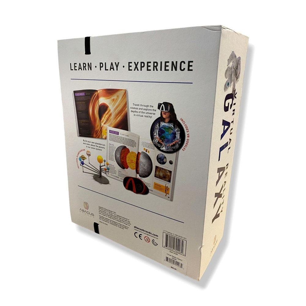 $61 Abacus Brands Virtual Reality Galaxy Interactive STEM Learning Book Set.
