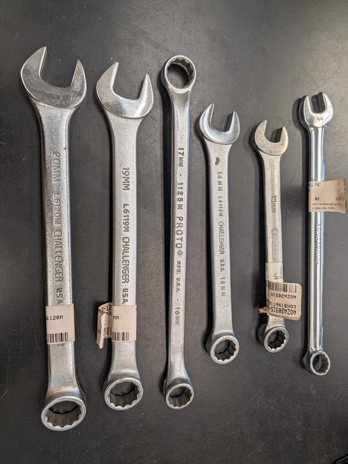 AMERICAN Made Combination wrenches- Metric - Select Size-Free Ship