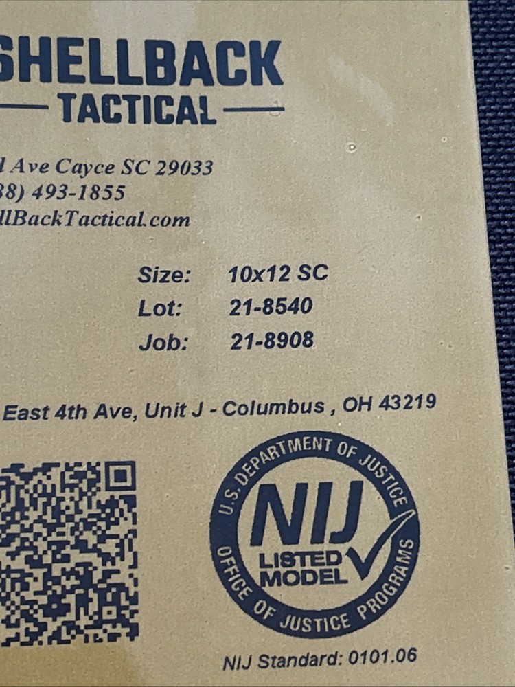 Shellback Tactical 4s17 Level 4 Ballistic Plate
