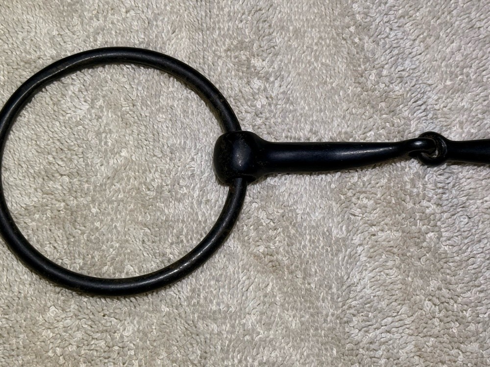 Snaffle Horse Bit 4.50 Inch Loose Ring Thin Snaffle Bit