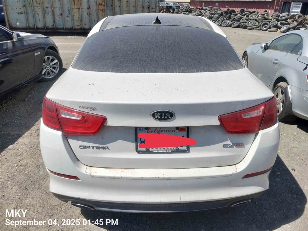 LEFT REAR DOOR WINDOW REGULATOR OEM 2012 KIA OPTIMAKIA