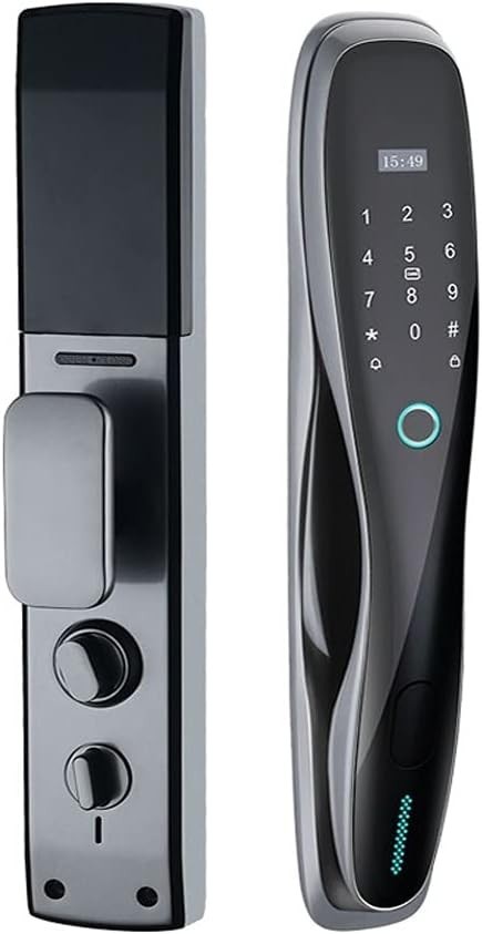 Tuya WiFi Smart Door Lock Fingerprint RFID Card Password Keyless Waterproof