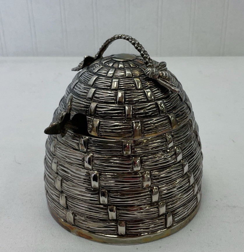 Godinger Silver Honey Pot