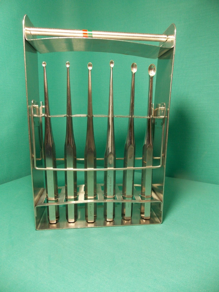 ZIMMER BONE CURETTE WITH RACK (LAM-2377)