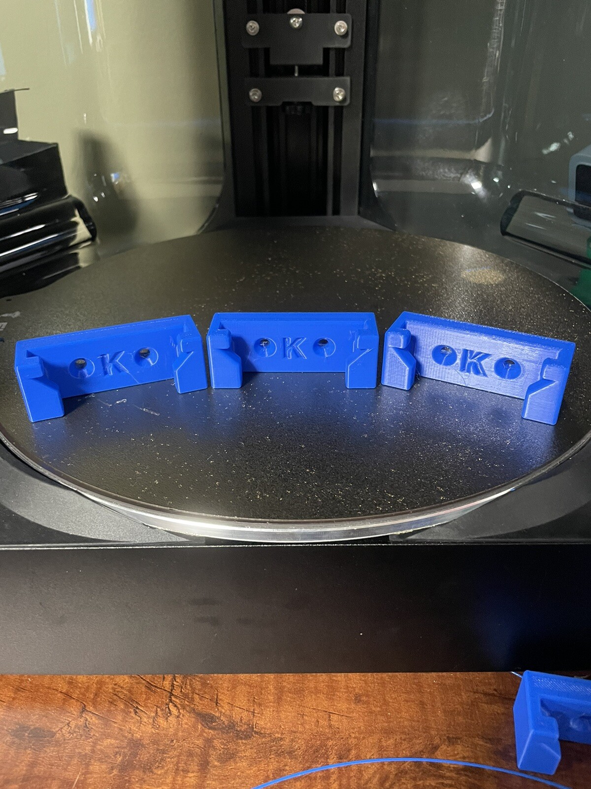 🔥 3 pack Kobalt 24 volt / battery holder / Hanger / shelf mount Slim Blue🔥