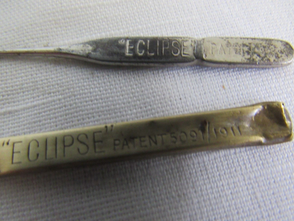 Vintage Crochet hook/needle Shrimptons Eclipse - dated 1911
