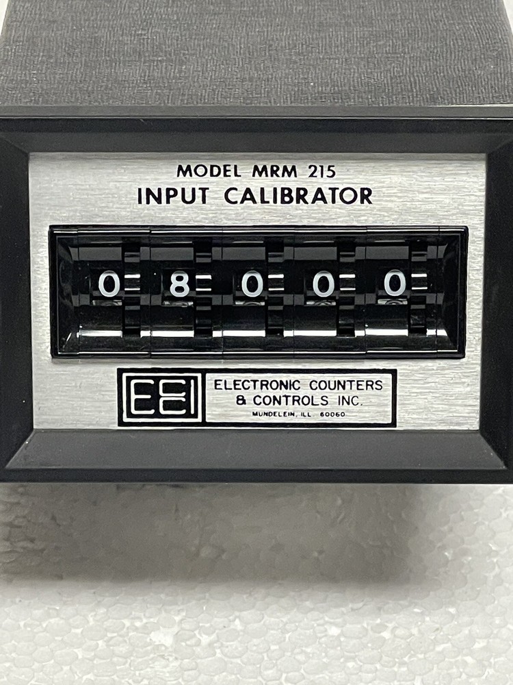 ELECTRONIC COUNTERS & CONTROLS - INPUT CALIBRATOR MRM 215
