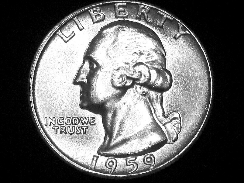 1959-D Washington Quarter --- Gem Uncirculated
