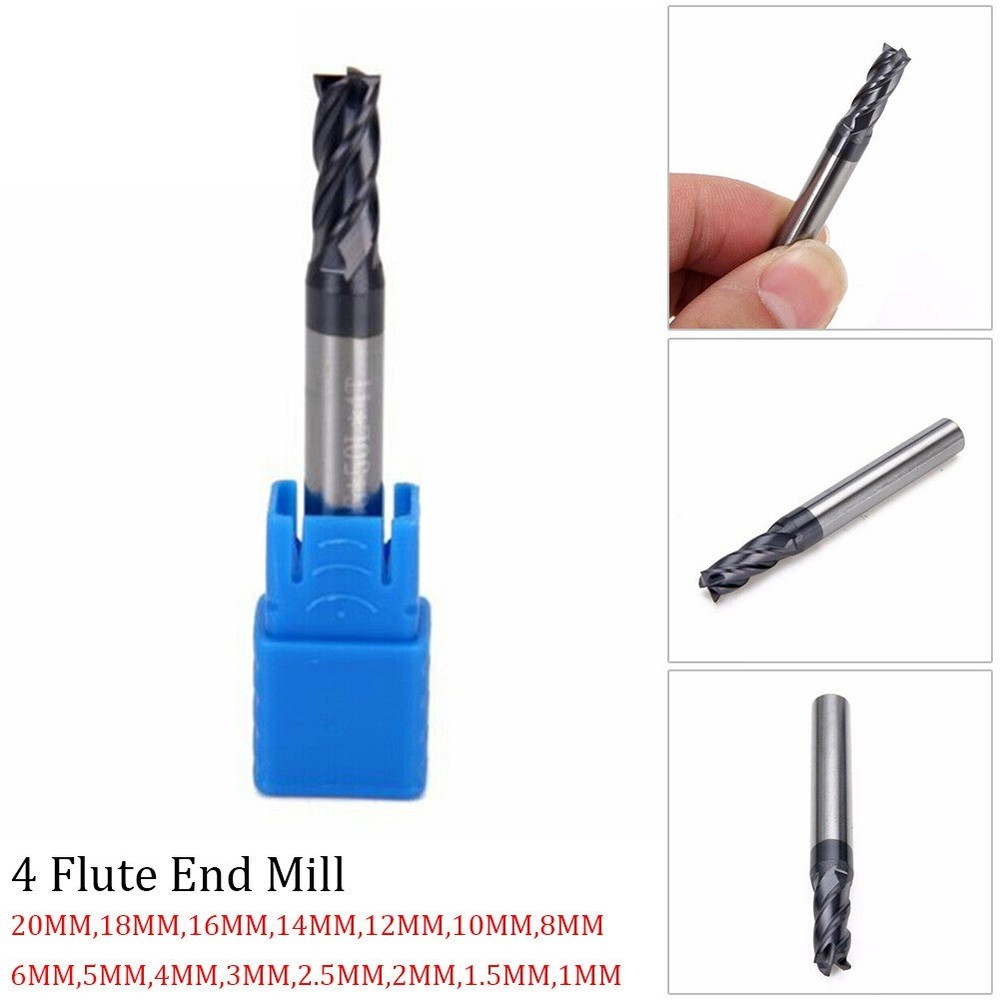 Superior Solid Carbide End Mill with AlTiN Coating for Optimal Performance