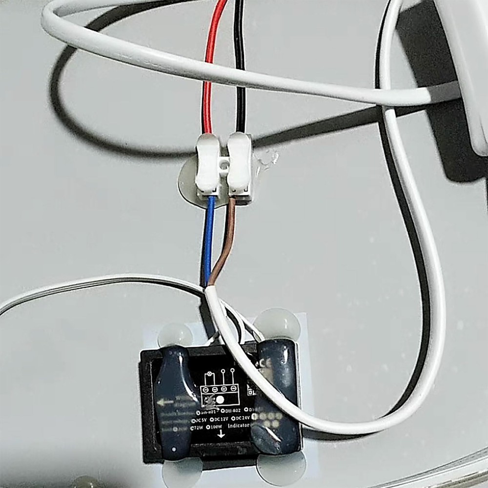 100pcs Spring Wire Connectors, Spring Clamp Terminal Quick Splice Wire Termin...