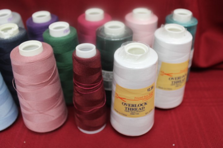 Serger Thread - 20 Spools (Overlock & Maxi Lock Brands)