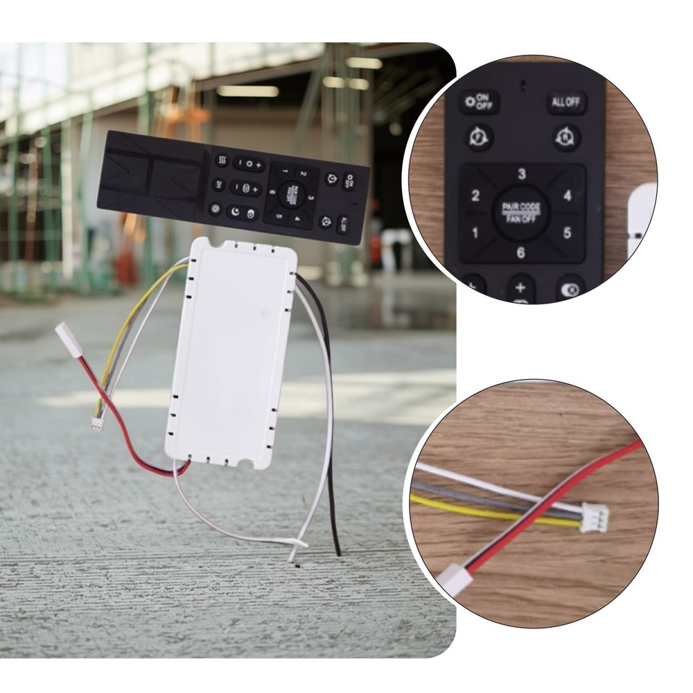 Ceiling Fan Light Remote Control Dimmable Controller Driver Accessoriesq