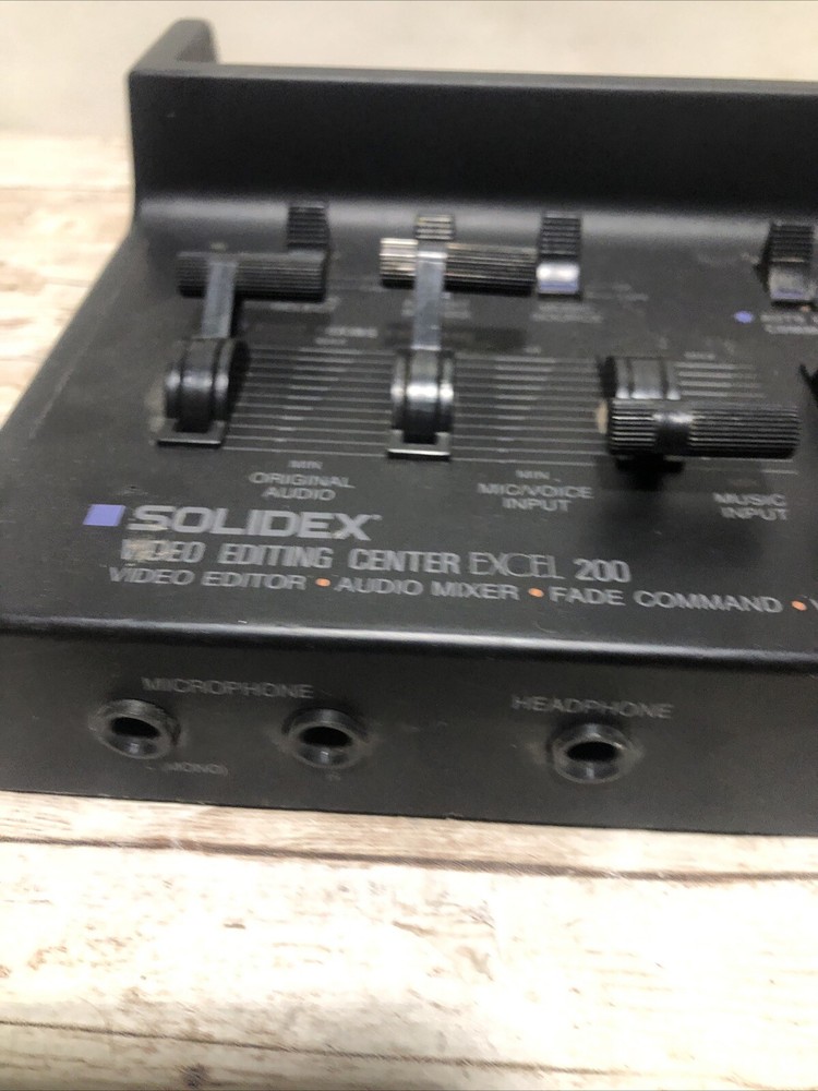 Solidex Video Editing Excel 200 Untested