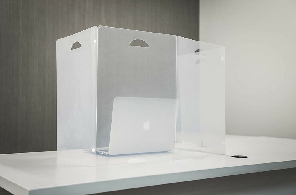 Counter/Desk top Sneeze Guard Screen Protective Partition Shield Barrier Divider