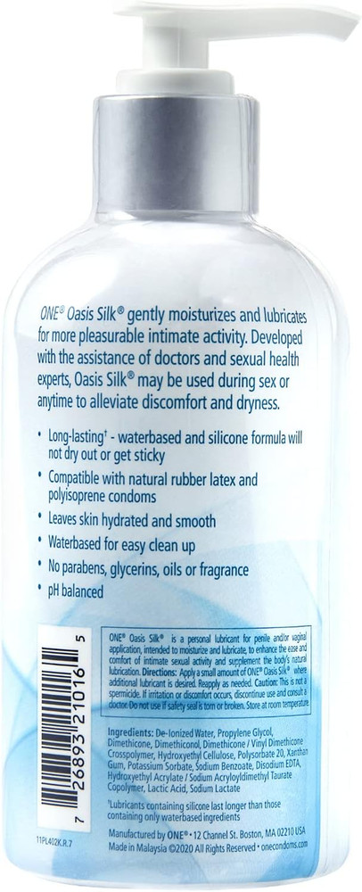 Silk 8 Fl Oz Pump