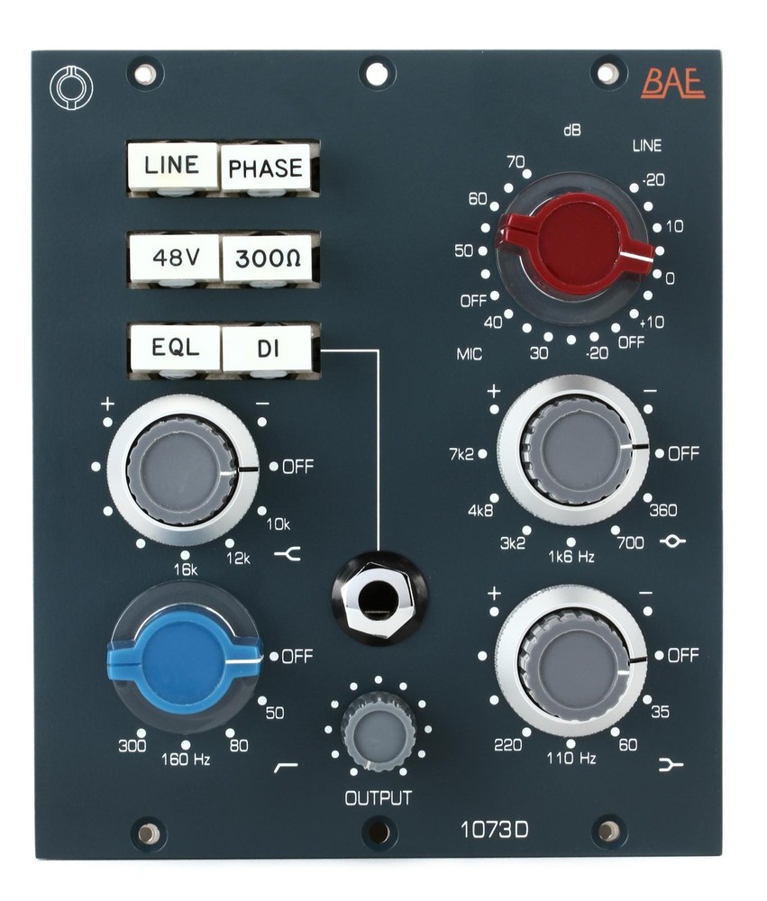 BAE 1073D 500 Series Microphone Preamp & EQ
