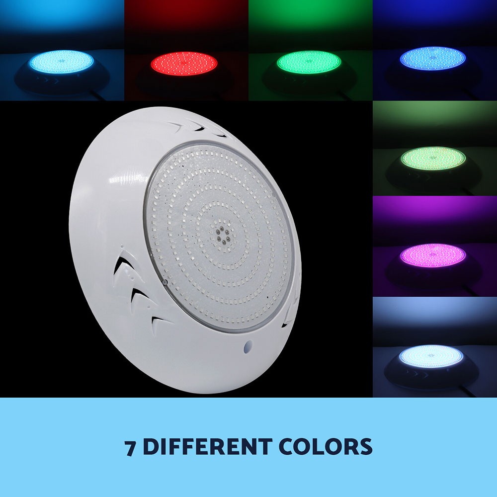 Remote Control Memory Function Resin Filled Swimming Pool LED Light 12V RGB