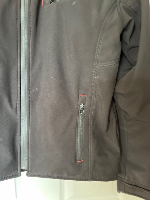 ARMR Moto Soft Shell Motorcycle Jacket - Black - L Large
