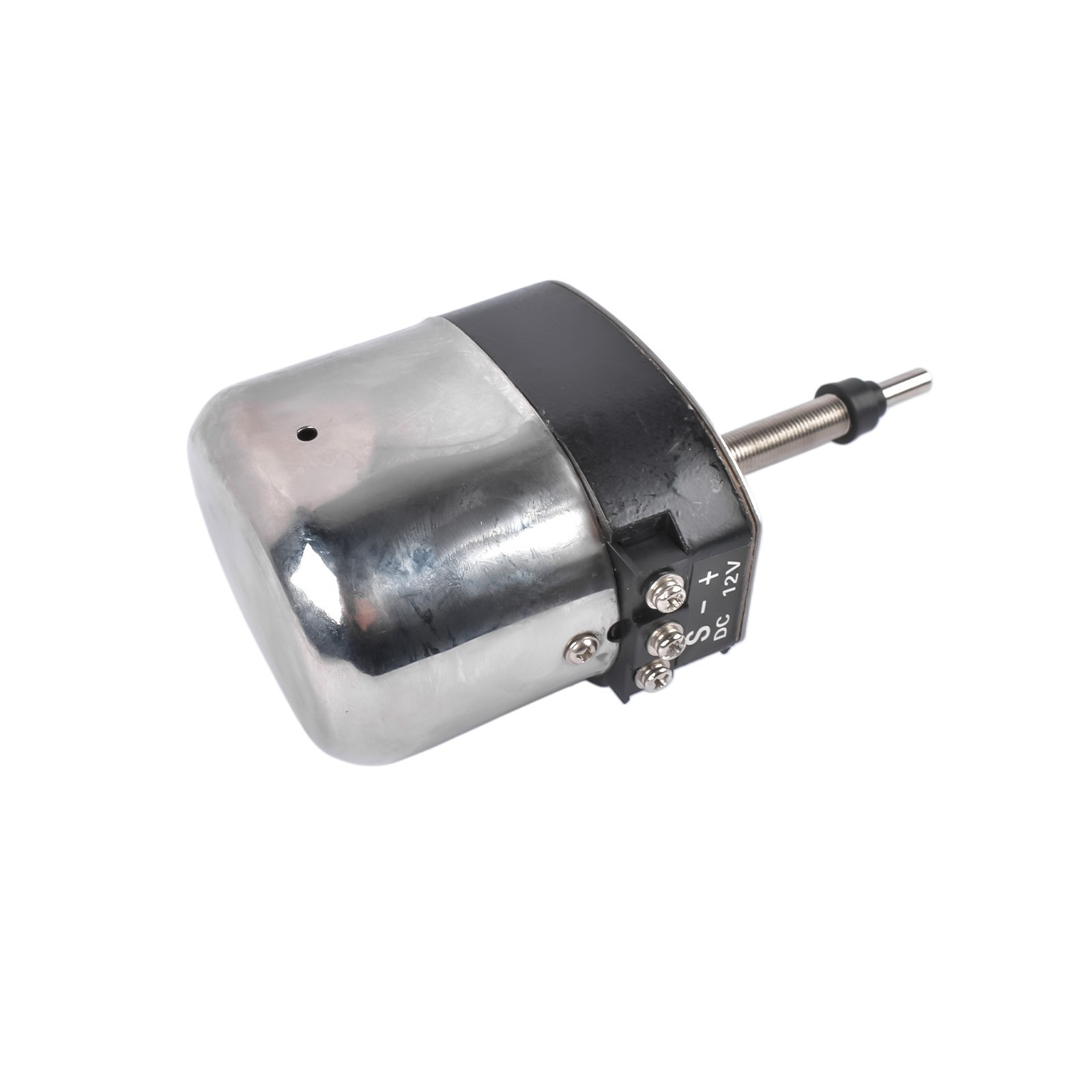 Silver Windshield Wiper Motor Street Hot Rod Universal Boat For Chevy For Jeep