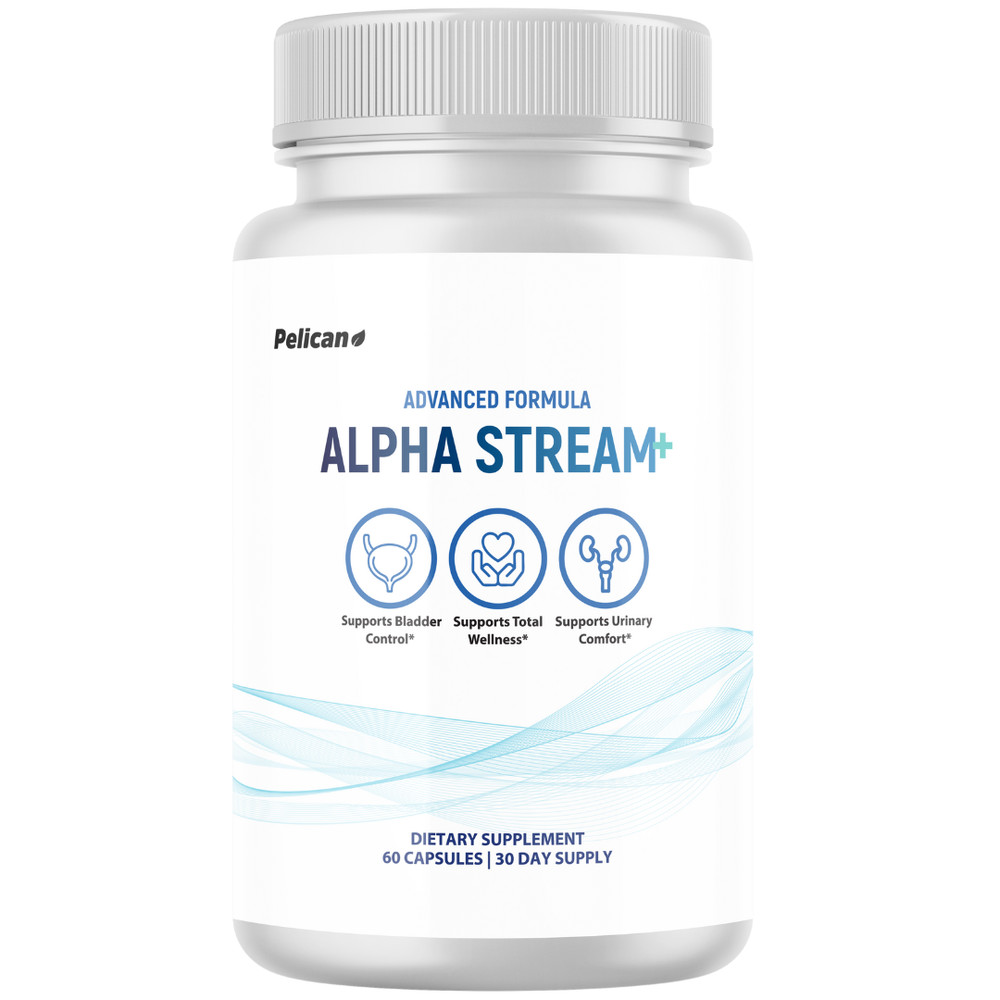 Alpha Stream + - Prostate Support- 60 Capsules