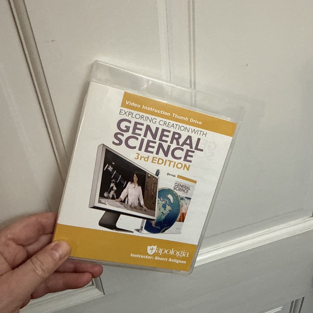 Apologia General Science (3rd ed) video instruction THUMB Drive
