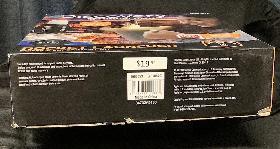 Discovery MINDBLOWN Rocket Launcher Set NEW