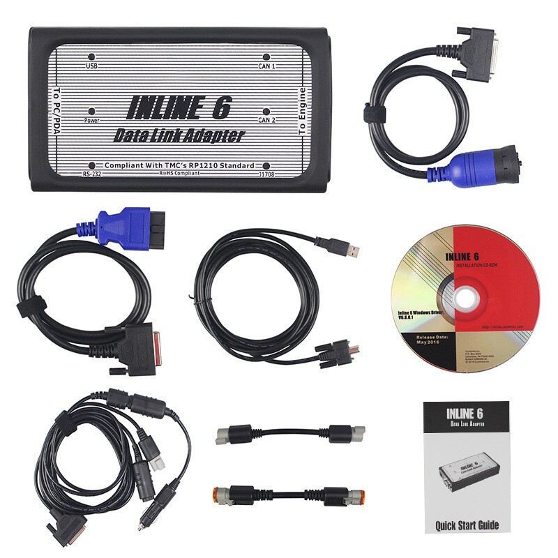 New 3165033 Inline 6 Data Link Adapter Diagnostic Tool TMC's Kit
