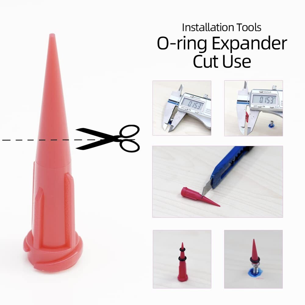 Replacement O-Ring Buna-n Tool Kit 3 Convenient Sizes Mini Dental Implants New