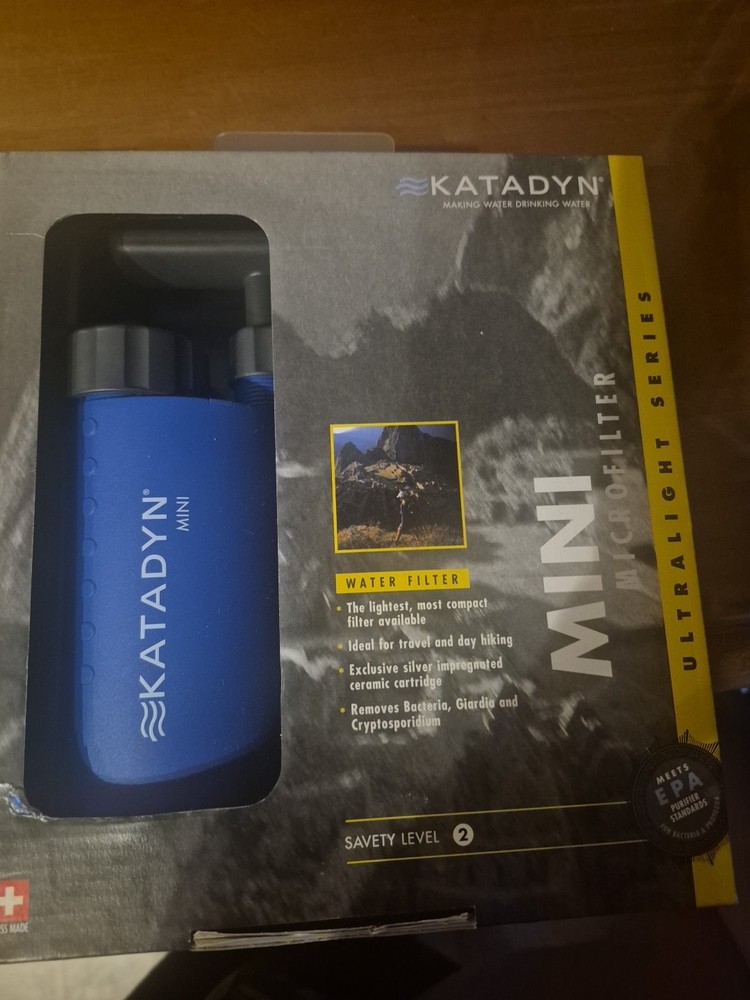 Katadyn MiniFilter Water Purifier.