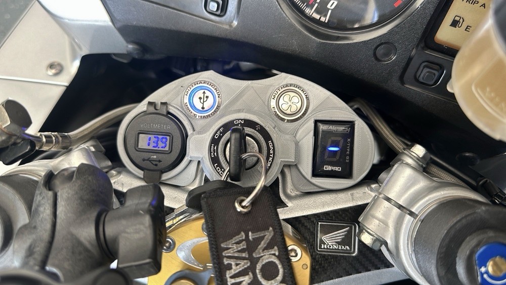 VFR800 Gear Indicator/Charging Bracket