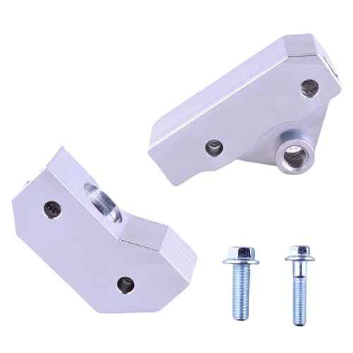 Knock Sensor Relocation Brackets Compatible for Chevy LS GM LS LS Gen 3