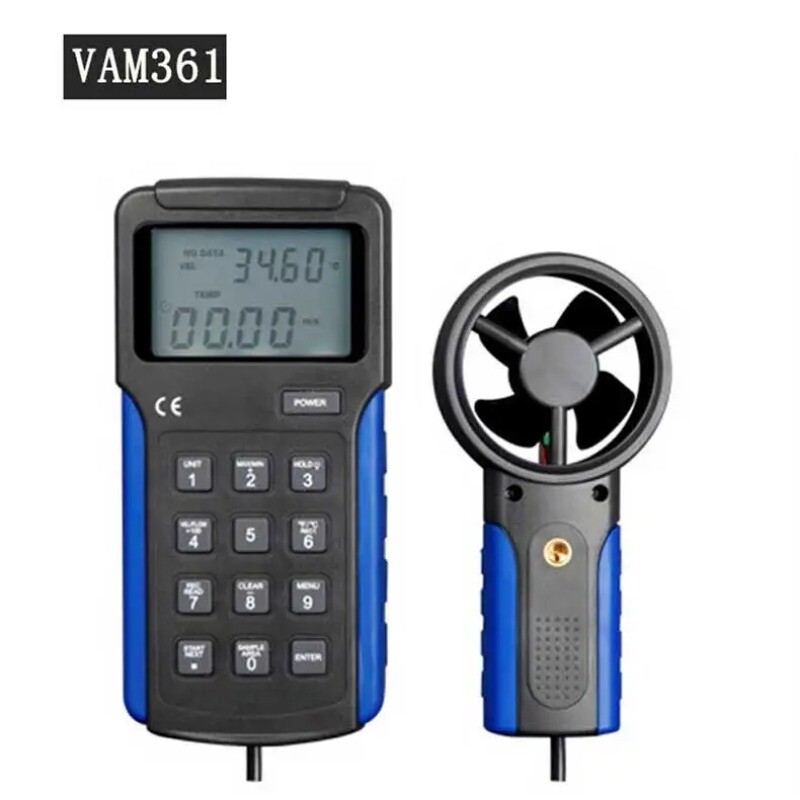 VAM361 Split Handheld Anemometer Digital Anemometer Accurate Measurements
