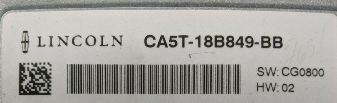 CA5T-18B849-BB Lincoln Navigator MKS THX amplifier *Remanufactured* CORE REFUND