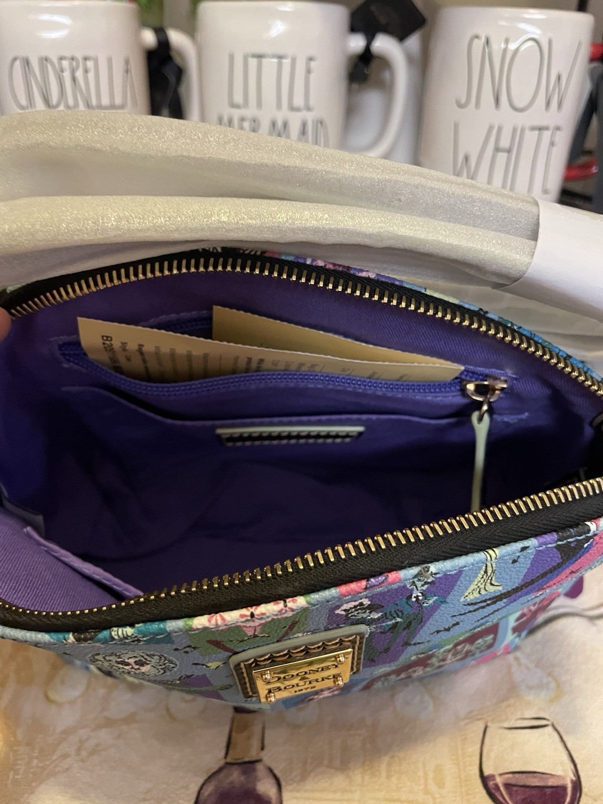 Disney Dooney & Bourke The Haunted Mansion Crossbody Bag