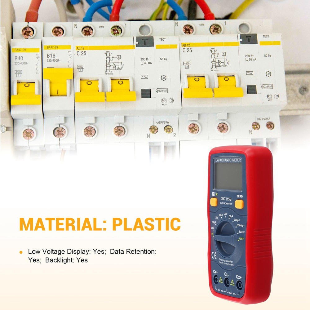 Digital Capacitor CM7115B Test Capacitance Meter Digital Capacitance Meter9993